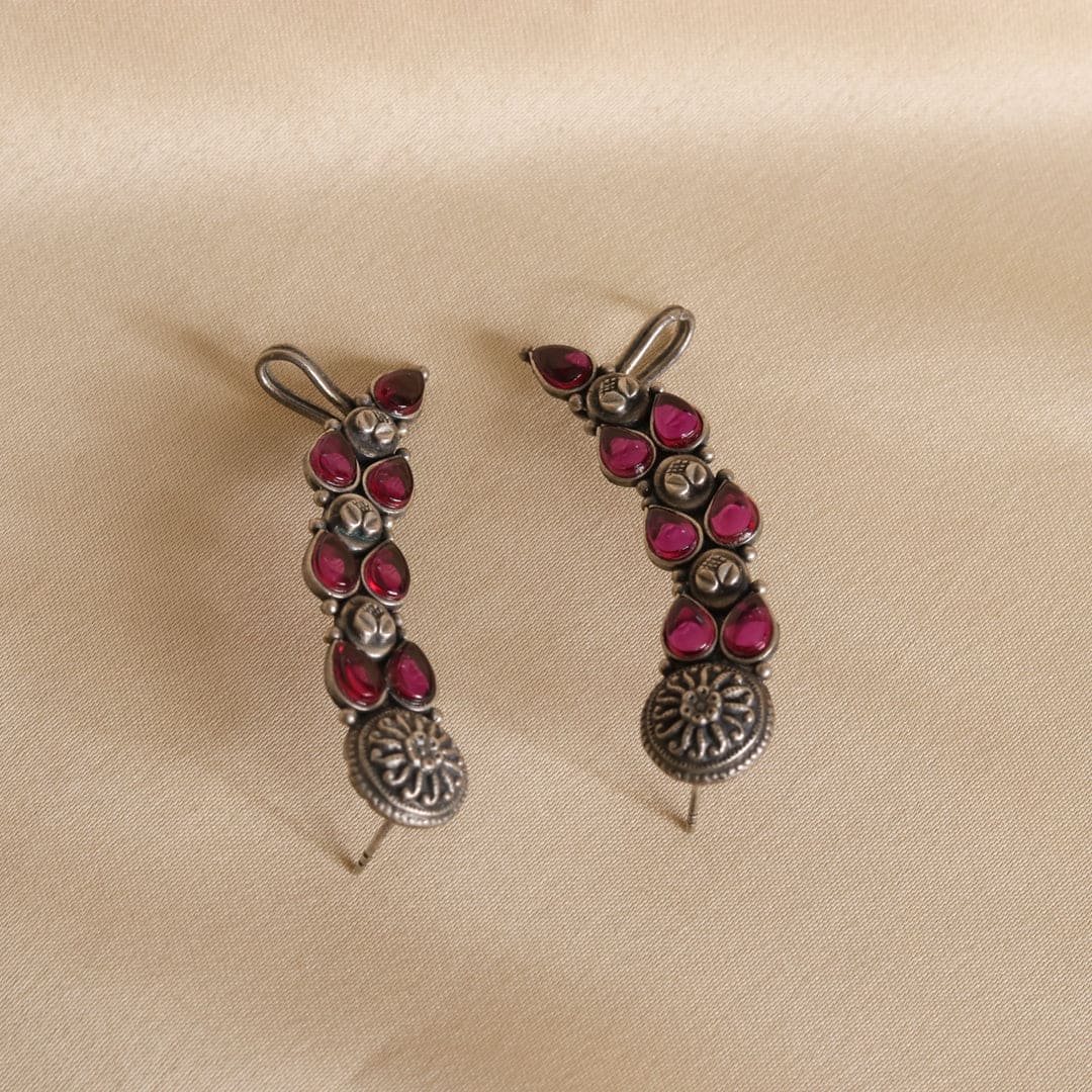 Silver earring-2
