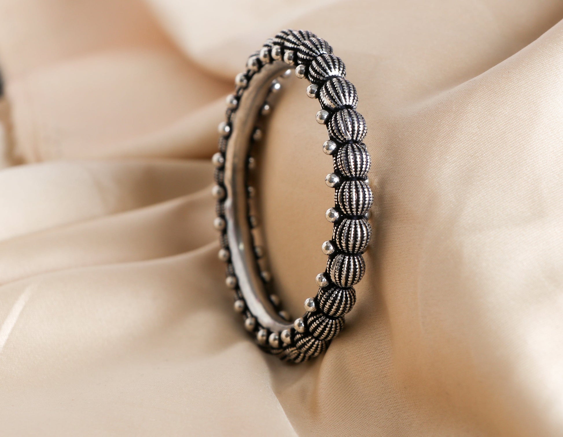 Carved Beads Kada-0