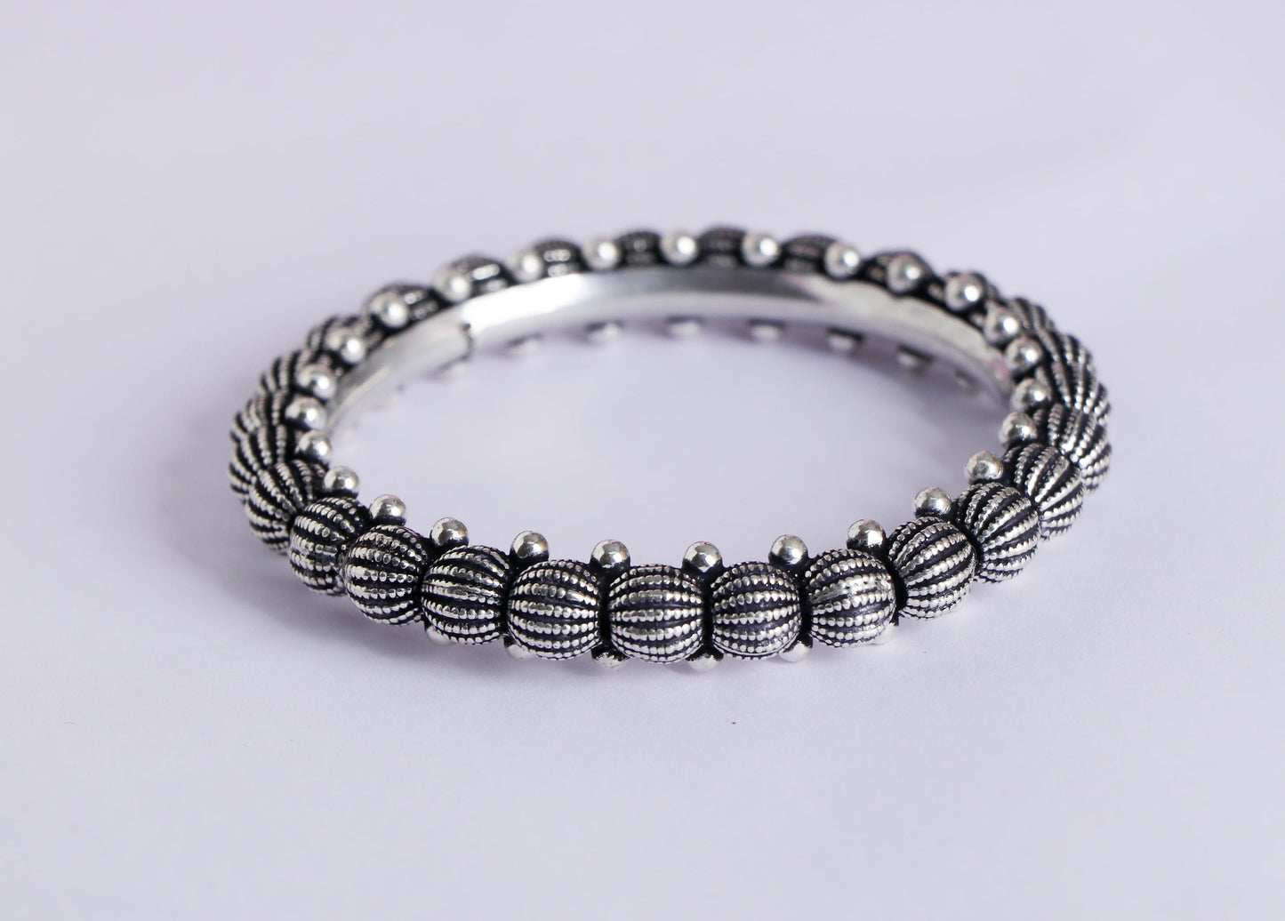 Carved Beads Kada-1
