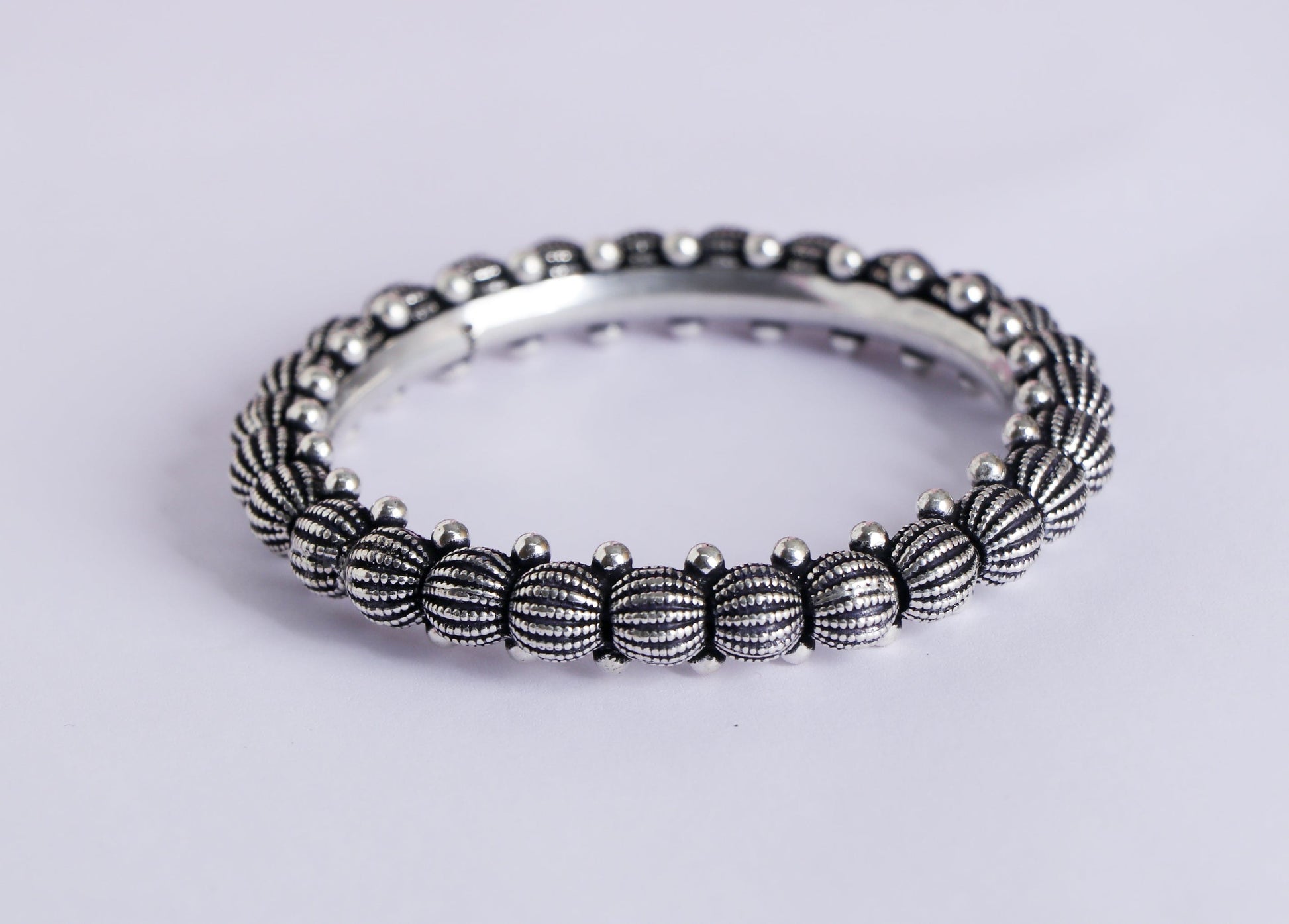 Carved Beads Kada-1