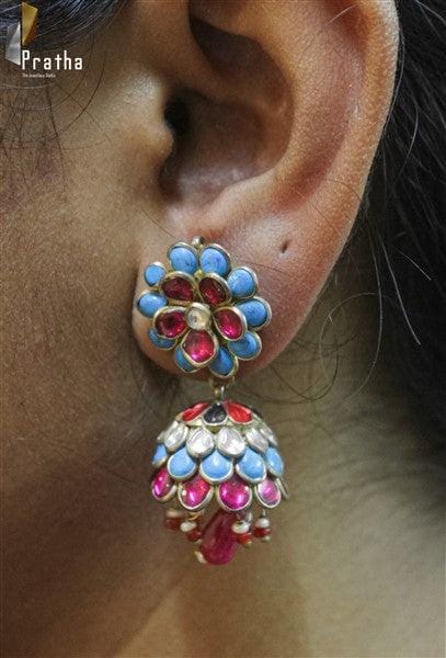 Pacchi Work Jhumka-1
