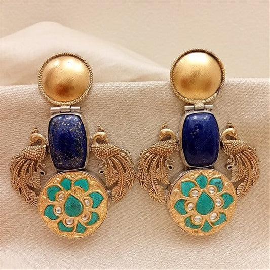 Lapis - Pheroza Earrings-0