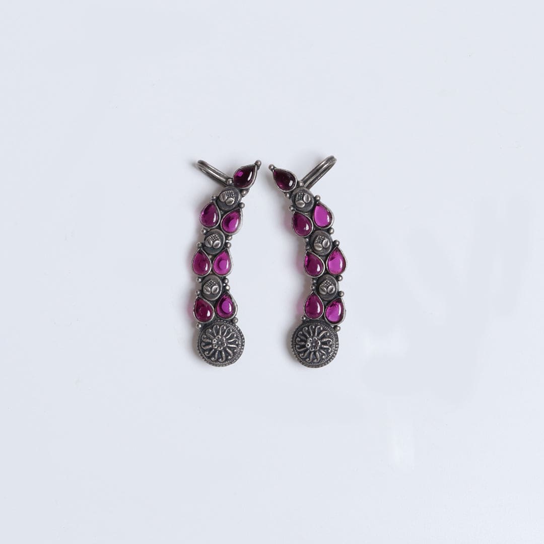 Silver earring-4
