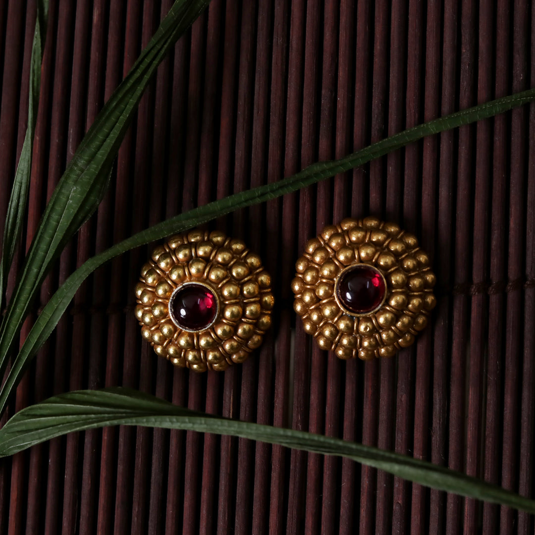 Traditional Gold Plated Studds-1