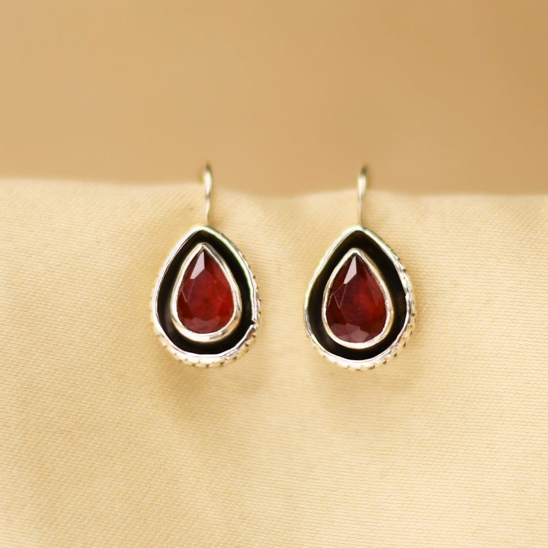 Drop Shape Ruby Hooks-3