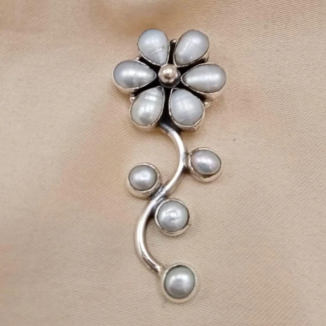 Floral Pearl Pendant-2